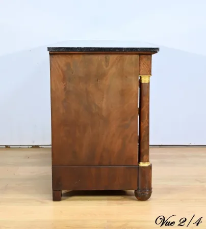 Commode en Acajou, époque Empire – Début XIXe