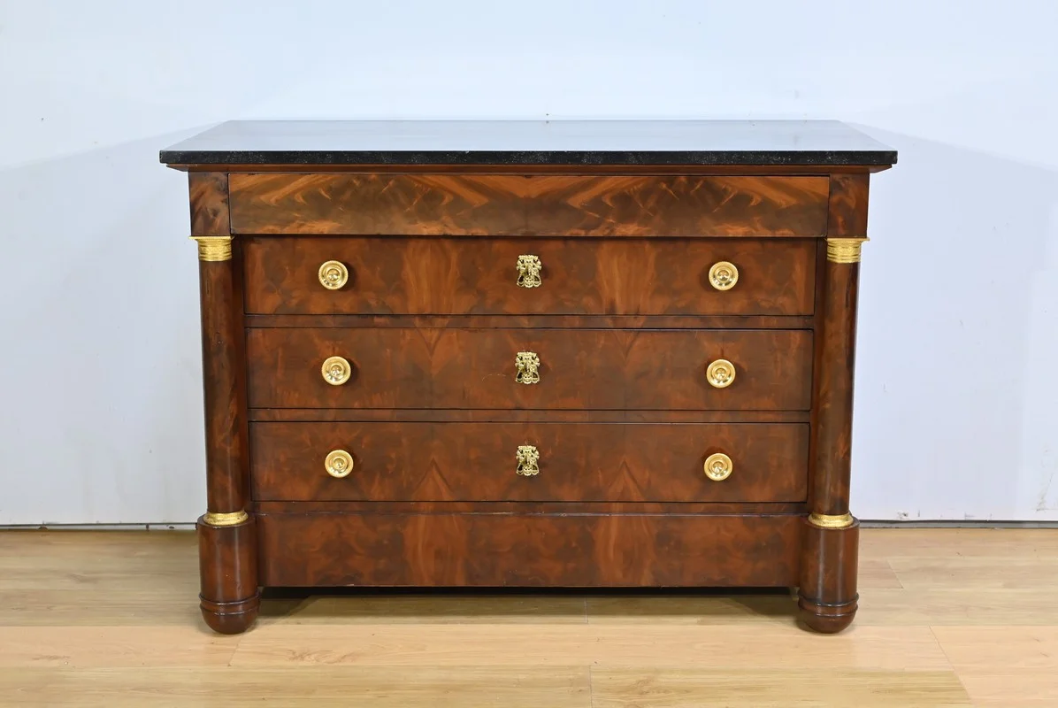 Commode en Acajou, époque Empire – Début XIXe