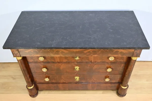 Commode en Acajou, époque Empire – Début XIXe