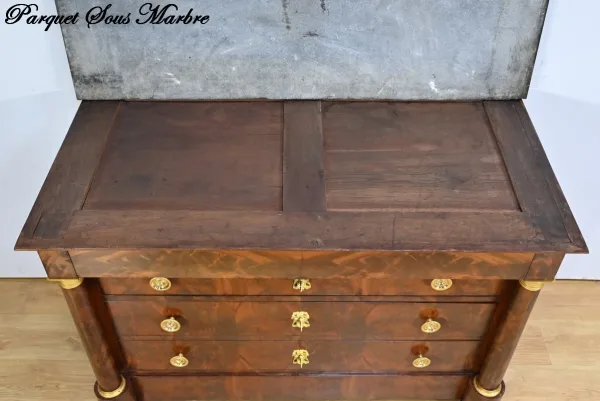 Commode en Acajou, époque Empire – Début XIXe
