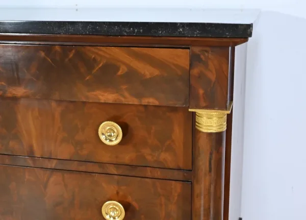 Commode en Acajou, époque Empire – Début XIXe