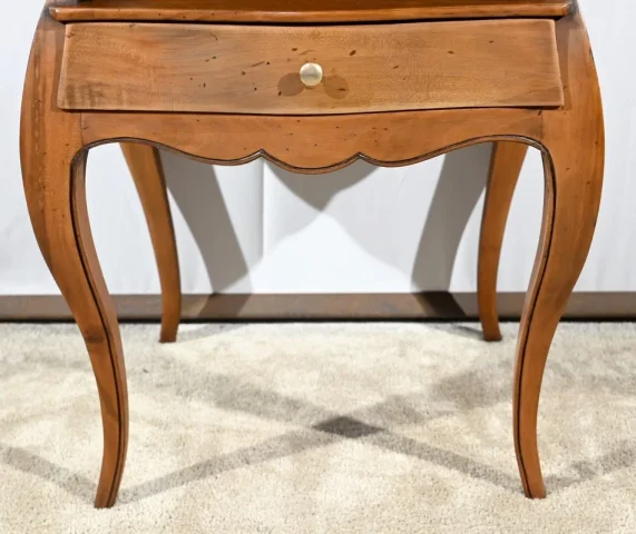 Table à Encas en Merisier Roux, style Louis XV – 1ère Partie XXe