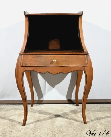 Table à Encas en Merisier Roux, style Louis XV – 1ère Partie XXe