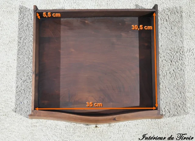 Table à Encas en Merisier Roux, style Louis XV – 1ère Partie XXe