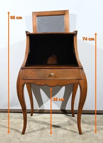 Table à Encas en Merisier Roux, style Louis XV – 1ère Partie XXe