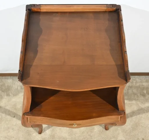 Table à Encas en Merisier Roux, style Louis XV – 1ère Partie XXe