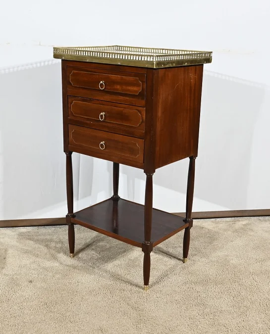 LOUIS XVI PERIOD CHIFFONNIERE TABLE