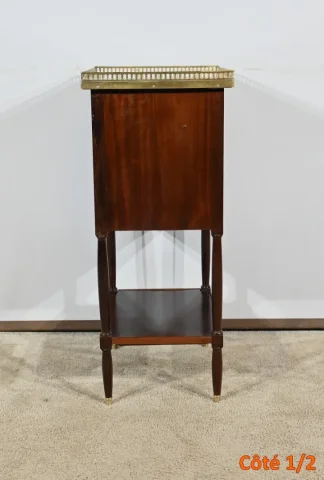 Petite Table de Salon Chiffonnière en Acajou, époque Louis XVI – XVIIIe