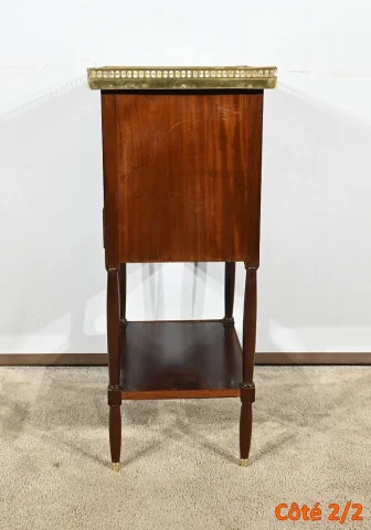 Petite Table de Salon Chiffonnière en Acajou, époque Louis XVI – XVIIIe