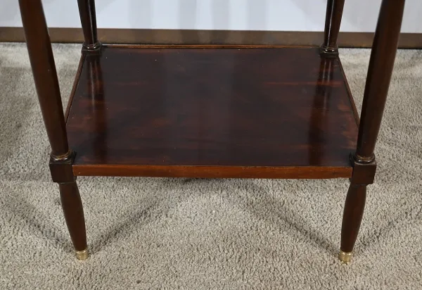 Petite Table de Salon Chiffonnière en Acajou, époque Louis XVI – XVIIIe