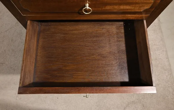 Petite Table de Salon Chiffonnière en Acajou, époque Louis XVI – XVIIIe