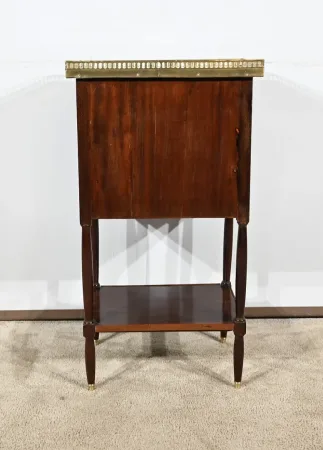 Petite Table de Salon Chiffonnière en Acajou, époque Louis XVI – XVIIIe