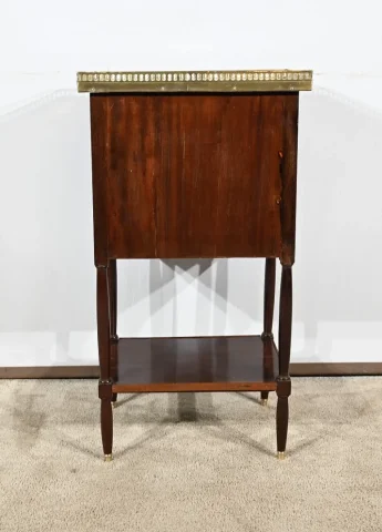 Petite Table de Salon Chiffonnière en Acajou, époque Louis XVI – XVIIIe