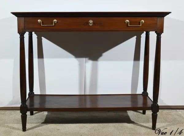 Console en Acajou, époque Louis XVI – XVIIIe