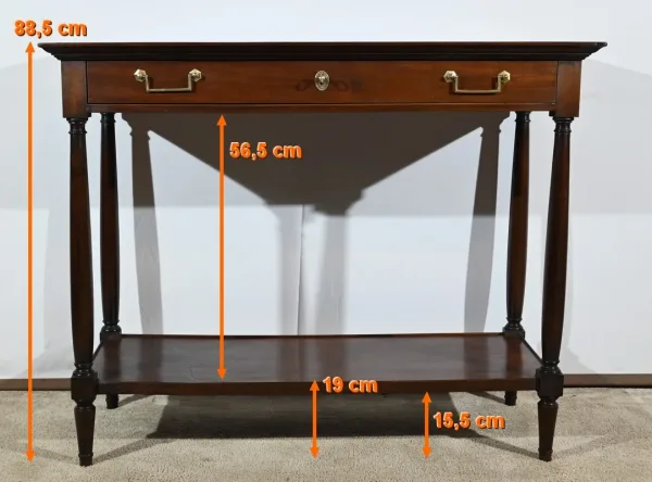 Console en Acajou, époque Louis XVI – XVIIIe