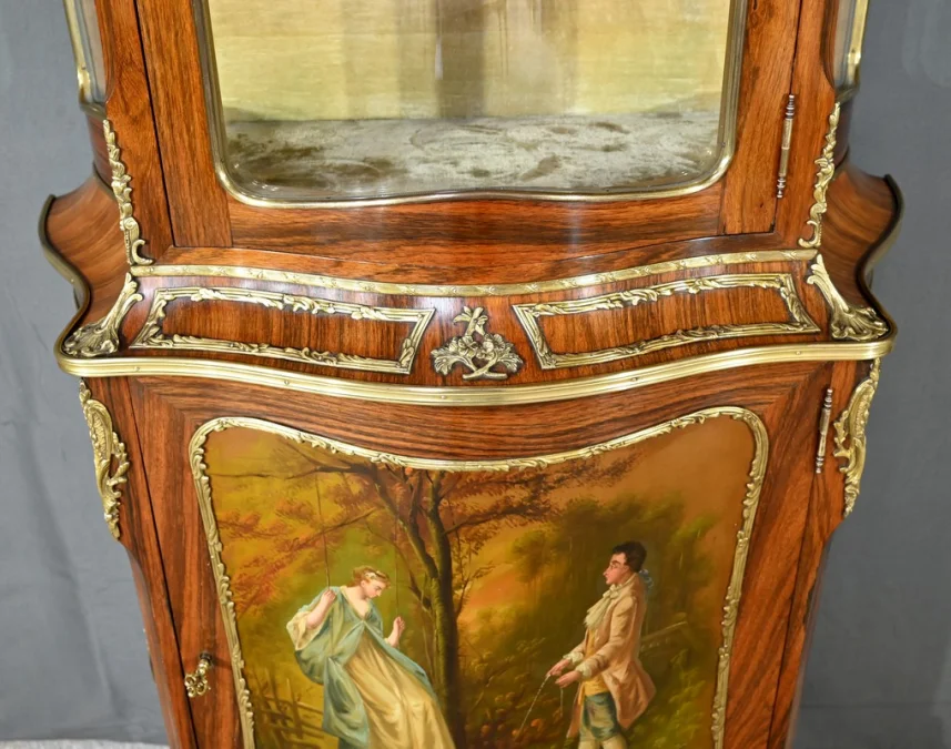 LOUIS XV STYLE DISPLAY CABINET