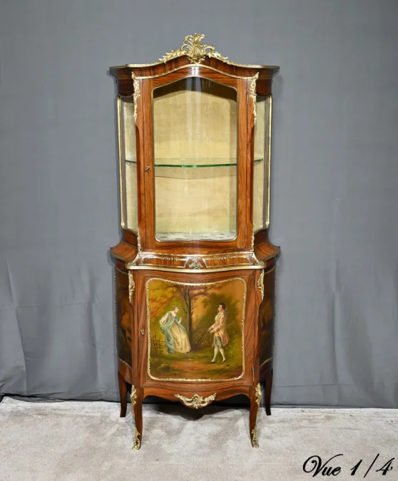 LOUIS XV STYLE DISPLAY CABINET