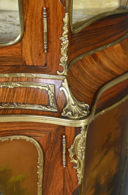LOUIS XV STYLE DISPLAY CABINET