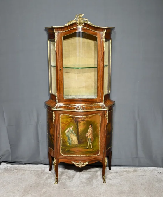 LOUIS XV STYLE DISPLAY CABINET
