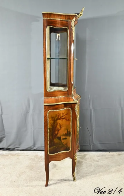 LOUIS XV STYLE DISPLAY CABINET