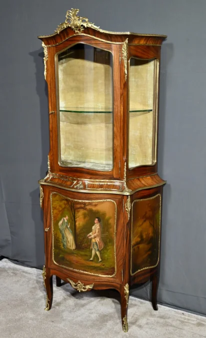LOUIS XV STYLE DISPLAY CABINET