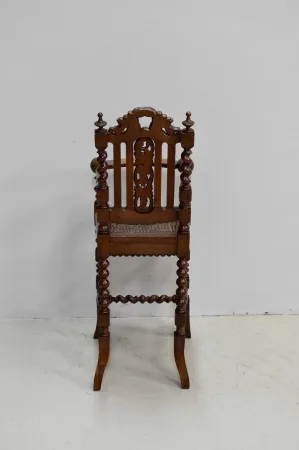 Chaise haute pour enfant Louis XIII – 1900