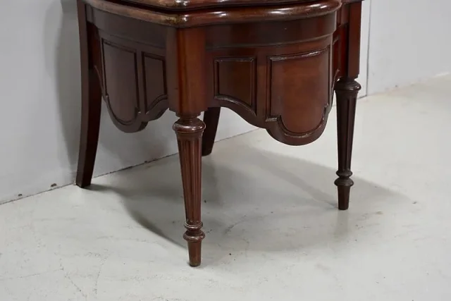 Importante chaise d’aisance cannée – XIXe