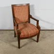Fauteuil en Acajou Massif, époque Directoire – Début XIXe