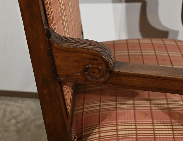 FRENCH DIRECTOIRE PERIOD ARMCHAIR