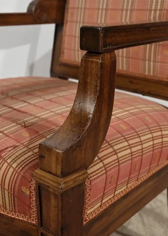 FRENCH DIRECTOIRE PERIOD ARMCHAIR