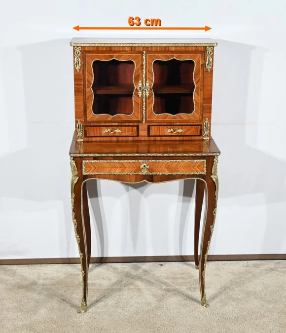 BONHEUR DU JOUR-SCHREIBTISCH IM LOUIS XV-STIL