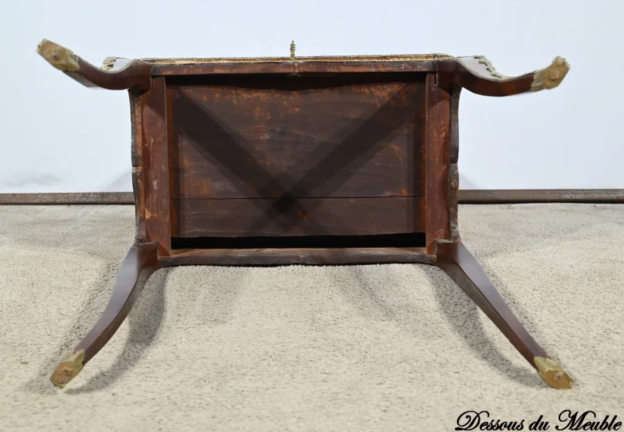 BONHEUR DU JOUR-SCHREIBTISCH IM LOUIS XV-STIL