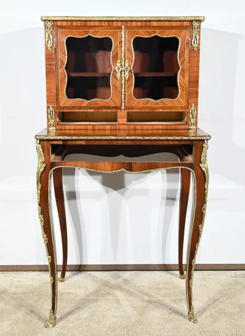 BONHEUR DU JOUR-SCHREIBTISCH IM LOUIS XV-STIL