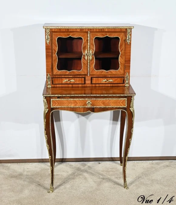 BONHEUR DU JOUR-SCHREIBTISCH IM LOUIS XV-STIL