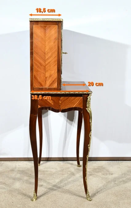 BONHEUR DU JOUR-SCHREIBTISCH IM LOUIS XV-STIL