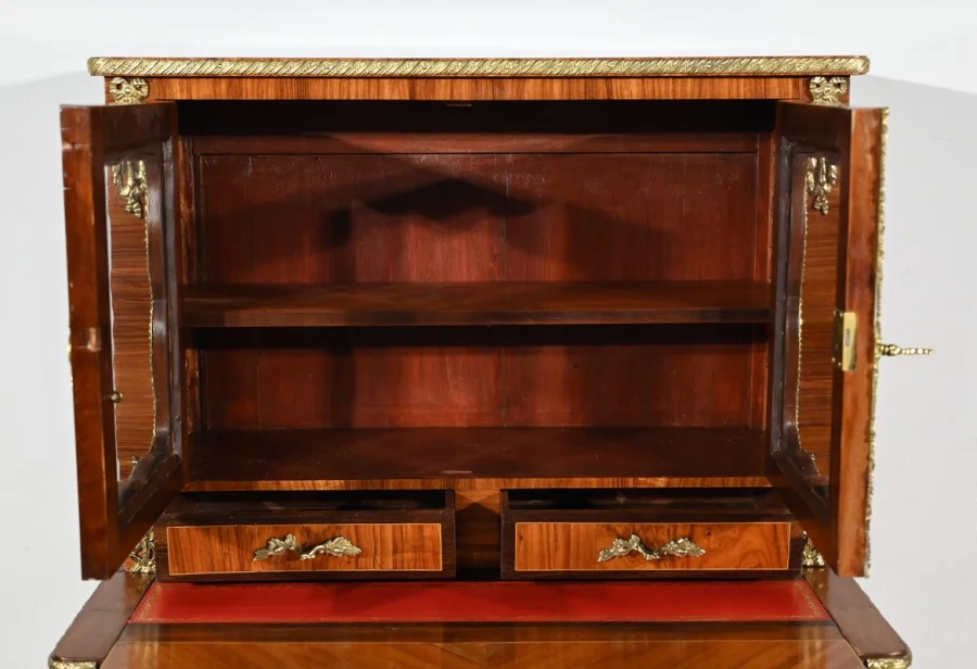 BONHEUR DU JOUR-SCHREIBTISCH IM LOUIS XV-STIL