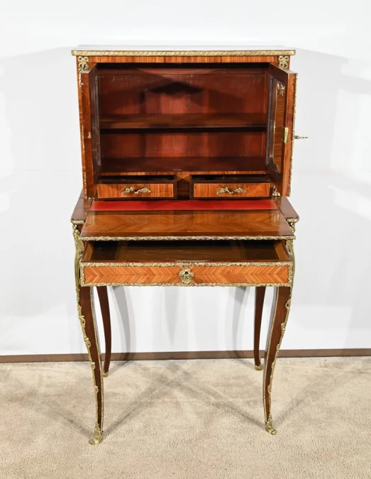 BONHEUR DU JOUR-SCHREIBTISCH IM LOUIS XV-STIL