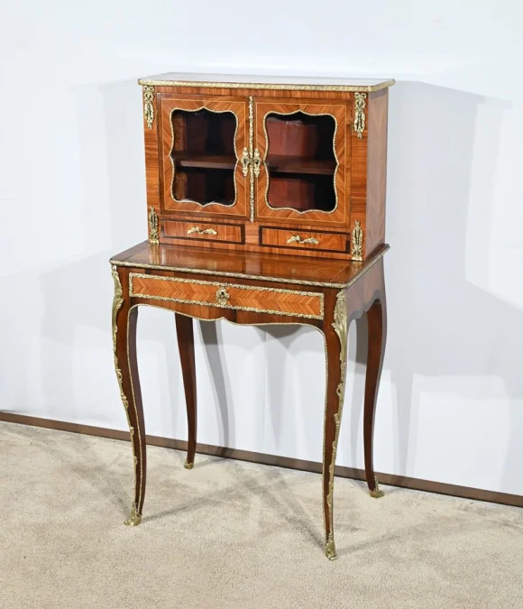 BONHEUR DU JOUR-SCHREIBTISCH IM LOUIS XV-STIL