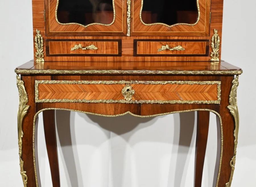 BONHEUR DU JOUR-SCHREIBTISCH IM LOUIS XV-STIL