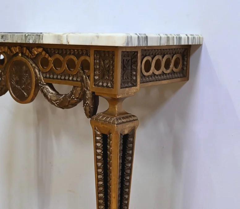 КОНСОЛЬНЫЙ СТОЛ В СТИЛЕ ЛЮДОВИКА XVI