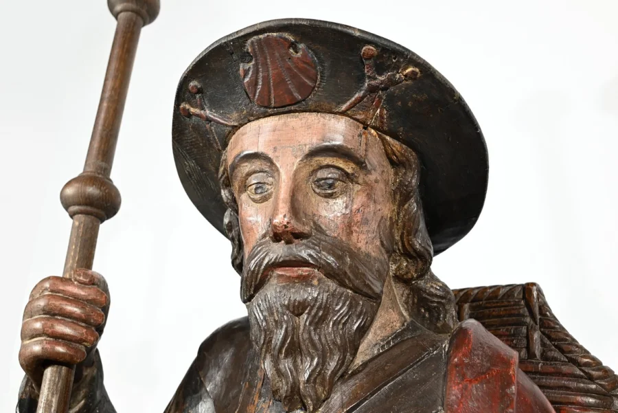 EIKEN STANDBEELD VAN SINT-JAMES