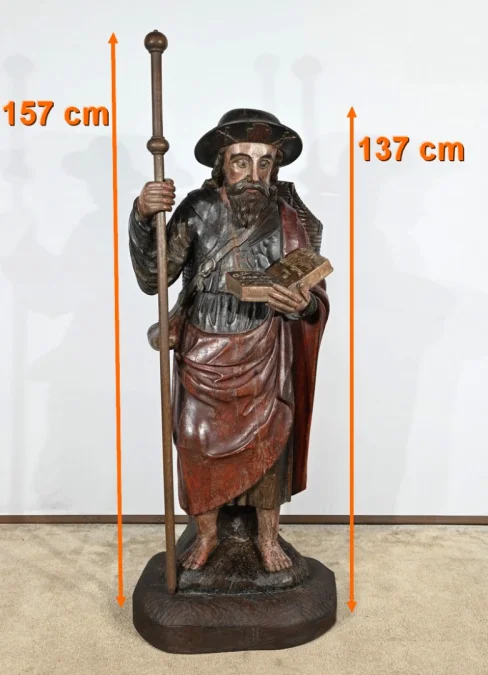 EIKEN STANDBEELD VAN SINT-JAMES