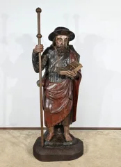 EICHENSTATUE DES HEILIGEN JAKOBS