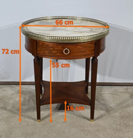 LOUIS XVI STYLE BOUILLOTTE TABLE