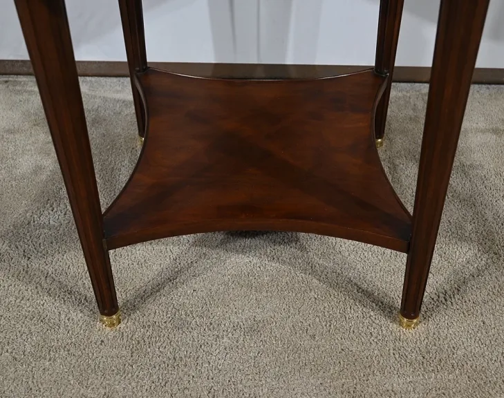 Table Bouillotte en Acajou, style Louis XVI – Fin XIXe
