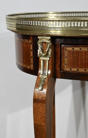 Table de Salon en Acajou, style Louis XVI – Début XXe
