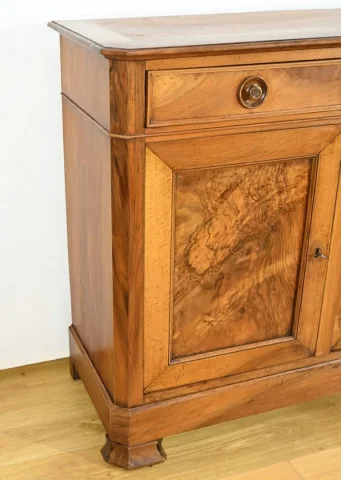 Petite Enfilade 3 Portes en Noyer – Fin XIXe