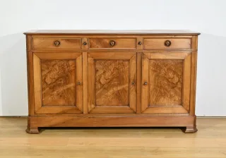 Petite Enfilade 3 Portes en Noyer – Fin XIXe
