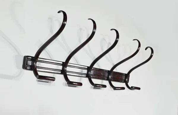 Vestiaire Porte-Manteaux en Hêtre Courbé, Thonet – Début XXe