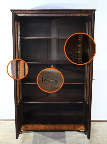 FRENCH RESTAURATION PERIOD BOOKCASE